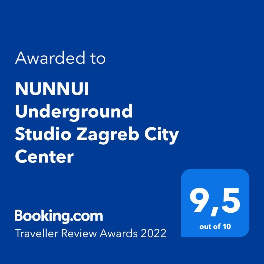 Nunnui Underground Studio Zagreb City Center 외부 사진